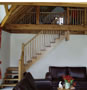 Oak Staircase Open Riser Notched Stringer